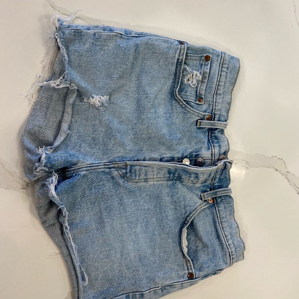 Denim Blue Women's Shorts